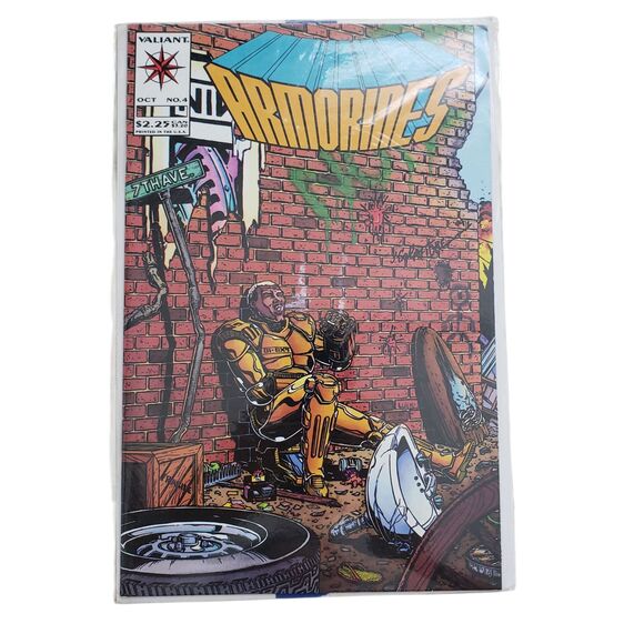 Armorines Comic Book Lot of 5 Issues Valiant Comics Vintage - Picture 5 of 6